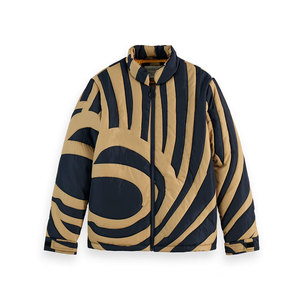 Vestes d'hiver chaudes vente en gros personnalisées garder au chaud manteau à capuche grande taille vestes bouffantes pour hommes - Product Image 3