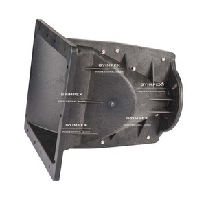 256*255*276mm Good Quality <b>engineering</b> <b>plastic</b> 2 Inch throat Tweeter Speaker horn tweeter waveguide Line Array Difusores - Product Image 2