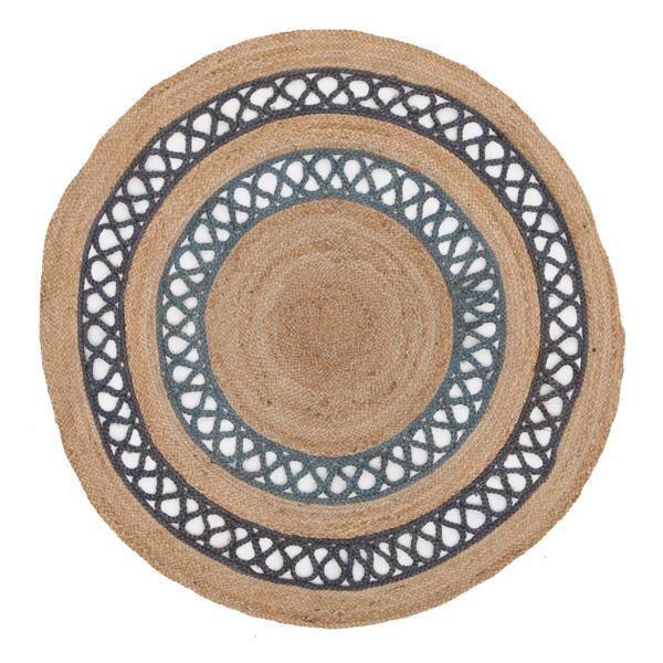 Eco friendly Home Round Braided Jute