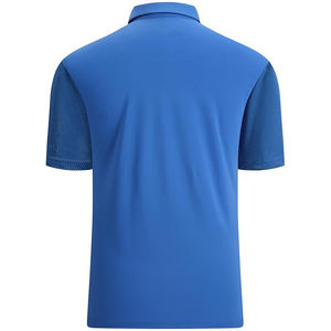 Polos de punto para hombre, camisas informales de manga corta con botones, camisas clásicas de ganchillo con cuello de Polo de Golf - Product Image 4