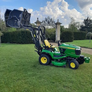 TOP NOTCH John Deeree X950R 48V 2 temps Tondeuse à gazon autoportée Coupe d'herbe agricole Tracteur de jardin Machines - Product Image 1