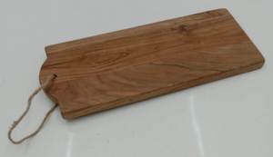 Conception la plus vendue pour la cuisine élégante Planche à découper en bois Rectangle Planche à découper de finition en bois de couleur naturelle et marron - Product Image 2