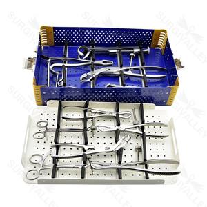 Kit d'instruments de réduction manuels en acier inoxydable réutilisables pour petits fragments, pour chirurgie orthopédique - Product Image 5