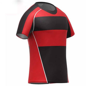 Uniforme de Rugby ligero de alta calidad de manga corta con estampado de sublimación profesional 2025 a la venta - Product Image 4