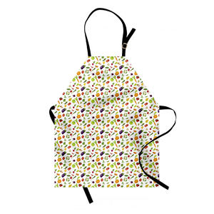 Tabliers de cuisine en coton à usage quotidien Tablier de cuisine de chef à impression personnalisée Fournisseur indien - Product Image 5