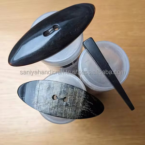 Great Large Toggle Buttons Real Buffalo Horn 60 mm to 81 mm to Choose From by SANIYA HANDICRAFT - Product Image 5