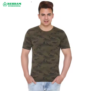 Breathable Eco-Friendly Quick Dry Loose Fit High Quality Men's T-Shirt 100% Cotton 2025 Wholesale - Product Image 4