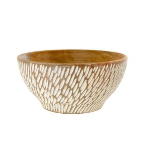 Bol de service en bois design attrayant pour les hôtels et les restaurants, utilisation commerciale des aliments, design tendance, bol de service pour salade de cuisine - Product Image 1