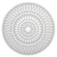 Assiette de présentation transparente de 13 pouces pour décorer les mariages et les banquets, assiettes vintage rondes transparentes classiques