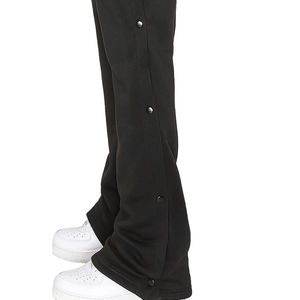 Men's Casual Heavyweight Flared Leg Sweatpants Mid Waist 100% Cotton Fleece Breathable Windproof Quick Dry <b>Cheap</b> Price - Product Image 6