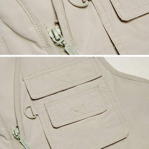 เสื้อกั๊กยิงปรับแต่งสำหรับผู้ชายเสื้อกั๊กล่าสัตว์กลางแจ้งยูทิลิตี้เสื้อสามารถถอดออกได้มีหลายกระเป๋า - Product Image 3