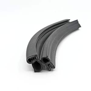 גומי מרוכבים איטום רצועה אטם עם מתכת עבור המכונית דלת מכונית תא דלת תא מטען זכוכית חלון קצה מגן - Product Image 5