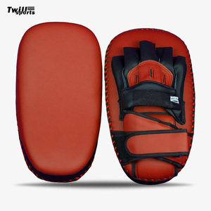 1/2pc Curved Boxing Bag Boxing Equipment <b>Focus</b> Punching Bags For Taekwondo Muay thai Karate Adults Kids PU Training Paws <b>Pads</b> - Product Image 1