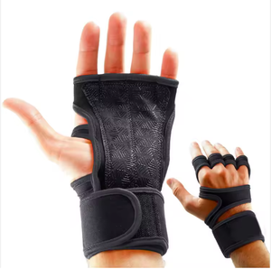 Guantes Deportivos de Medio Dedo para Hombre 2025, Transpirables, de Goma, para Fitness, Ciclismo y Levantamiento de Pesas, Logotipo Personalizado, Venta al Por Mayor - Product Image 2