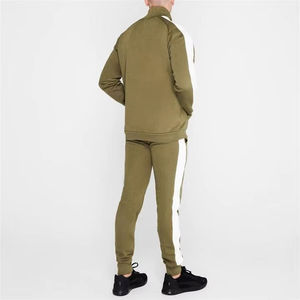 Tenue d'hiver décontractée pour hommes, sweat à capuche en polaire et pantalon évasé empilé, ensemble deux pièces Streetwear chaud et confortable à la mode - Product Image 2