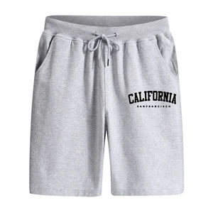 Novedad de verano 2025, pantalones cortos para caminar para hombre, pantalones hasta la rodilla con estampado de California, pantalones cortos deportivos informales para exteriores para el hogar de alta calidad - Product Image 1