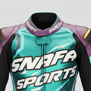 Chaqueta de Motociclista de Cuero de Último Diseño, Chaqueta de Motociclista de Estilo Nuevo Hecha a Medida en Cuero Genuino - Product Image 4