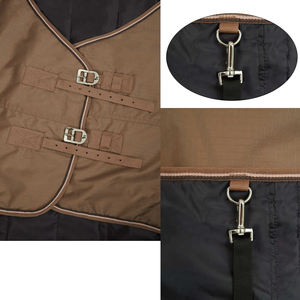 Meilleure vente meilleure conception tapis de cheval personnalisé hiver tapis respirants polaire cheval Protection feuille tapis respirant imperméable - Product Image 6