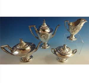 Juego de tetera de latón con diseño moderno, Color dorado, latón antiguo, hecho a mano, de la mejor calidad - Product Image 3