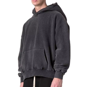 <b>Oversized</b> Zipper <b>Hoodie</b> Pullover Basics Cotton Blended <b>Oversized</b> Hoodies <b>Men</b> <b>For</b> Customize <b>Oversized</b> Hoodies - Product Image 2