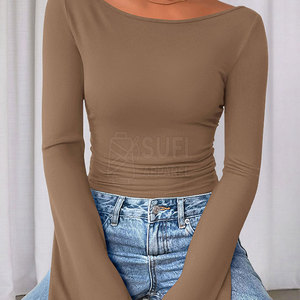 Top Corto de Mujer sin Mangas, Ligero y Transpirable, de Punto con Spandex y Poliéster, con Logotipo Frontal, Suave, Informal para Verano - Product Image 5