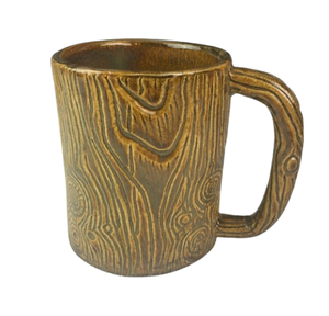 Top Selling American-Style Handmade Wooden Mug Natural Wood <b>Drinkware</b> with Designer Handle for Tea Coffee - Product Image 2
