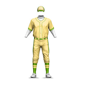 Ropa deportiva personalizada Uniforme de béisbol Último diseño Ropa deportiva de béisbol y softbol Conjunto de uniforme de béisbol multicolor - Product Image 3