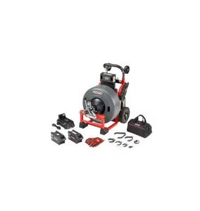 MÁS VENDIDO: Kit de máquina de tambor RidgidS K-4310 FXP de 3/4 pulgadas con dos baterías FXP de 8 Ah y cargador - Product Image 6