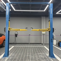 Pont élévateur hydraulique à deux colonnes de haute qualité pour garage automobile, idéal pour la réparation de véhicules