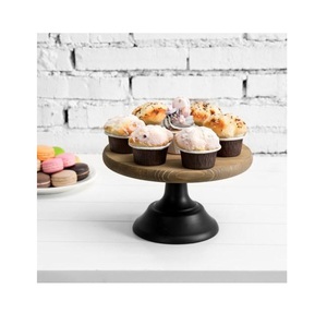 Desert Serving Wooden <b>Stand</b> Wholesale Manufacturer Customized Design Acacia Wood Desert Serving Wooden <b>Cake</b> Riser - Product Image 1