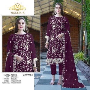 ชุดสูทผ้าโปร่งบางหนาสำหรับผู้หญิงมีซับในแบบโปร่งสำหรับเจ้าสาวและสวมใส่ในเทศกาล - Product Image 3