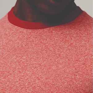 Men's Custom T-Shirt with Round Neck Brushed Knitted Cotton Fabric Soft Feel Cotton with Responsive <b>Ring</b> Wholesale in Pakistan - Product Image 2