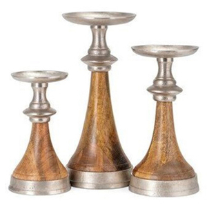 Support de pilier de bougeoir de finition dorée en métal de Style nordique pour la décoration de maison de mariage - Product Image 5