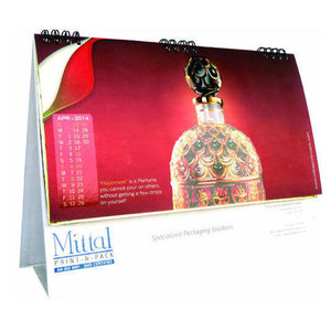 Calendario de Escritorio Personalizado con Logotipo |   Impresión de Calendarios de Mesa Promocionales Corporativos para la Marca de la Empresa y Regalos de Oficina - Product Image 6