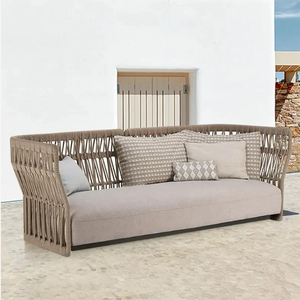 Vente chaude Jardin Canapé Meubles Coin Rotin Chaise Canapé Étanche Modulaire avec Style Moderne Pour La Décoration De La Maison - Product Image 4