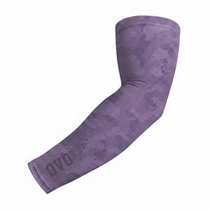 Manguitos de compresión para brazos al por mayor, con diseño propio, transpirables, protección UV, para correr, ciclismo, gimnasio, soporte muscular, OEM ODM - Product Image 5