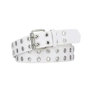 Ceinture en cuir de qualité supérieure pour homme, construction solide, surface lisse, boucle en métal, pour le bureau, les affaires, les pantalons décontractés, usine OEM ODM - Product Image 3