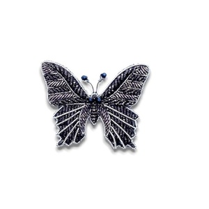 Broche con cuentas de paraguas, broche bordado a mano y broche de moda con cuentas de alambre de lingotes - Product Image 3