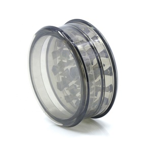 Factory Wholesale Diameter 60mm Three-Layer Color Plastic Cigarette <b>Herb</b> <b>Grinders</b> - Product Image 2