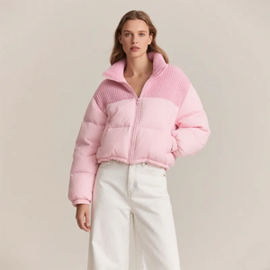 Nouvelle arrivée, veste matelassée d'hiver pour homme, longueur régulière, toile, vente en gros, haute qualité, légère, respirante, coupe ajustée, matelassée - Product Image 1