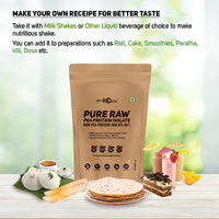 Isolat de protéines de pois pur de qualité supérieure 85% non aromatisé, facilement digestible, complément en poudre pour adultes