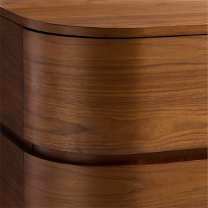 <span class=keywords><strong>Commode</strong></span> à 5 tiroirs <span class=keywords><strong>de</strong></span> style moderne, taille personnalisée, couleur <span class=keywords><strong>noyer</strong></span>, <span class=keywords><strong>commode</strong></span> haute pour chambre à coucher - Product Image 5