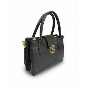Borsa a mano strutturata in vera pelle di doppio strato Art. 26015 Prodotto in Italia - Product Image 2