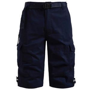 Color sólido Popular Cargo Shorts de secado rápido clásico verano diario Casual moda al aire libre pantalones cortos transpirables para hombres - Product Image 1