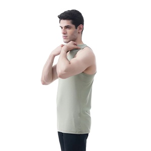 Factory Direct <b>Men</b> Sports <b>Singlet</b> Sleeveless Workout Training Top Available With Custom Print Colors And Sizes - Product Image 5