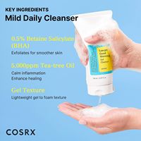 Pembersih Gel Good Morning pH Rendah 150ml untuk Kulit Kering-Melembapkan & Menutrisi Buatan Korea