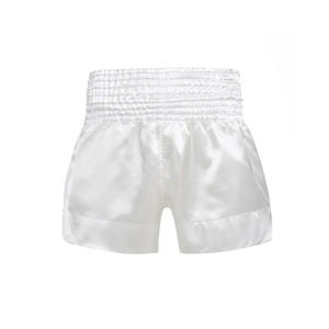 Logo de broderie personnalisé le plus demandé vêtements unisexe Shorts de Muay Thai Shorts de boxe vêtements d'entraînement Shorts de Muay Thai - Product Image 1