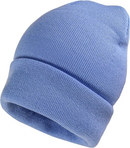 Gorro Jacquard de invierno tejido de proveedor al por mayor gorro de moda con patrón de lazos bordados personalizados para uso diario - Product Image 2