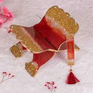 Support de Coran en résine époxy de luxe Rahel, cadeau très vendu pour l'Aïd Moubarak, pour les intérieurs islamiques élégants - Product Image 1