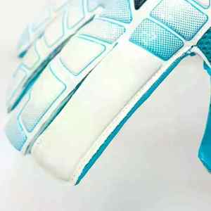 Gants de gardien de but professionnels personnalisés pour l'extérieur, en latex tricoté, imperméables, à doigts complets, avec sangle de poignet réglable, pour football - Product Image 5